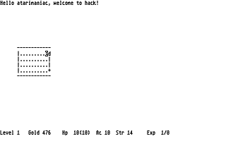 Hack atari screenshot